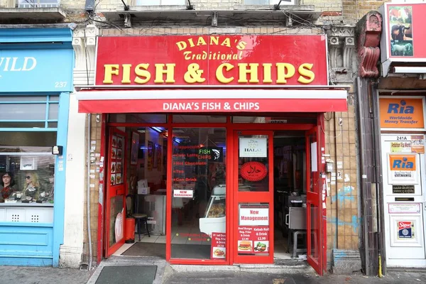 Londres fish and chips — Photo