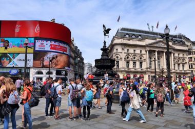 Londra, İngiltere - Piccadilly Circus