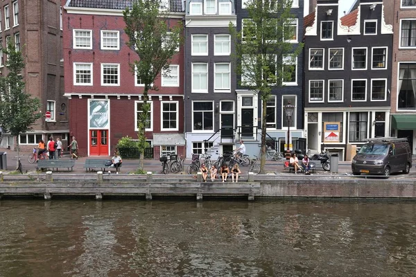 Amsterdam - Canal de Herengracht — Foto de Stock
