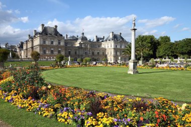Luxembourg Palace in Paris clipart