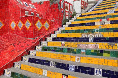 Selaron adımları, Rio