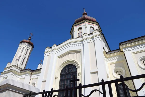 Ploieşti, Romania. Sfanta Vineri kyrka (kyrkan på långfredagen eller Helige fredag). — Stockfoto