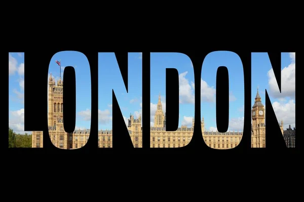 Londres Reino Unido - texto de viaje — Foto de Stock