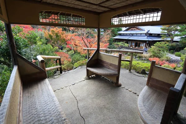 Japón casa de jardín — Foto de Stock