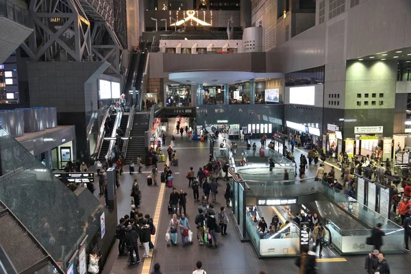 Kyoto Station - gród Japonia — Zdjęcie stockowe