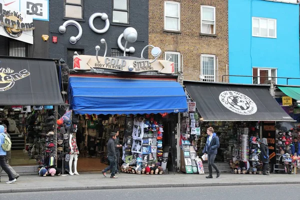 Camden Town shops — Stock Photo, Image