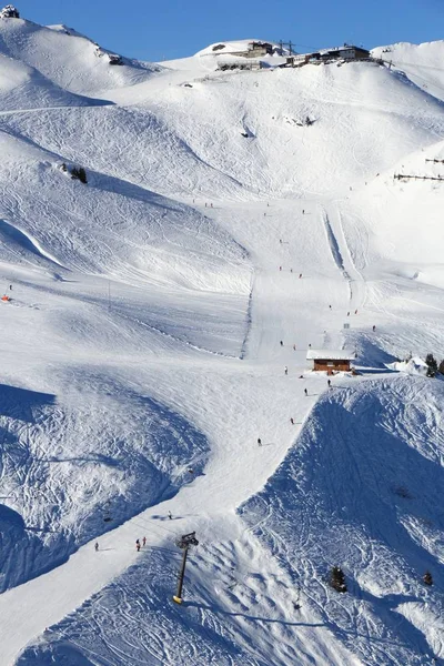 Austria ski runs — Stock Photo, Image