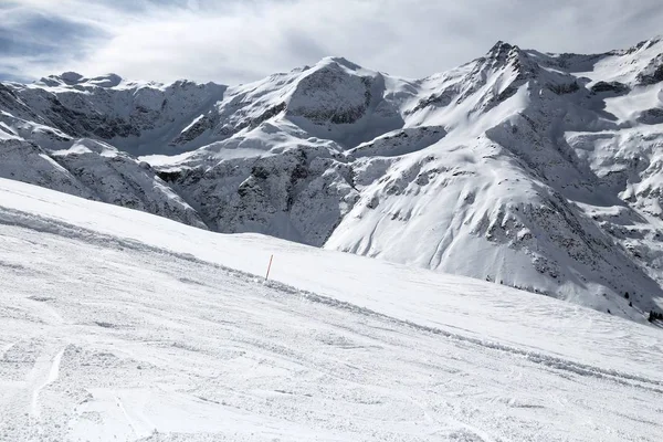 Oostenrijk-skipiste — Stockfoto