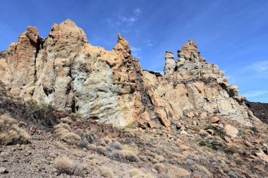 Volkanik Tenerife manzara