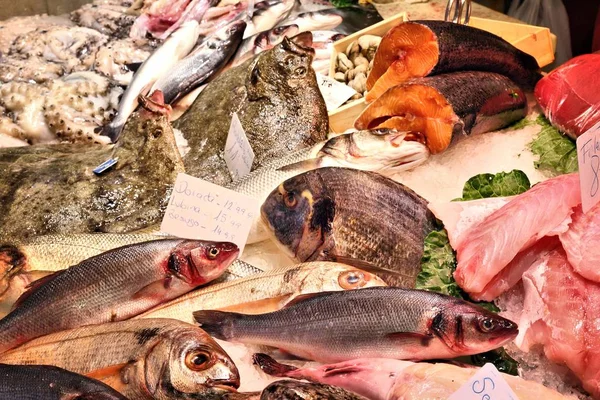 Fischpreise in Spanien — Stockfoto