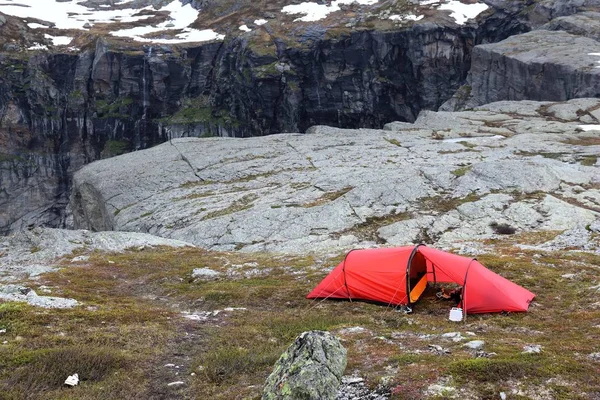 Norway camping - Hordaland — Stockfoto