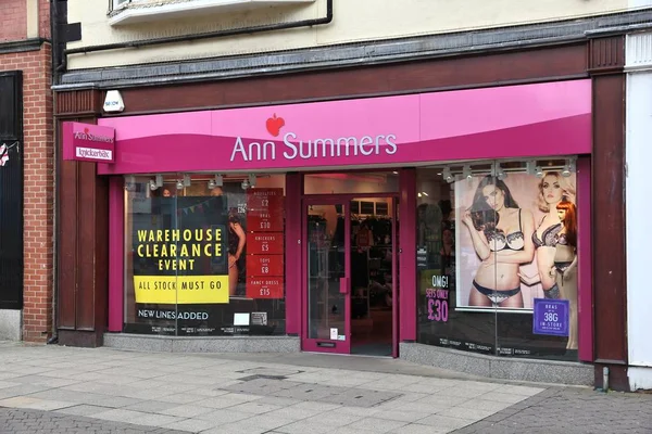 Ann Summers winkel, Verenigd Koninkrijk — Stockfoto