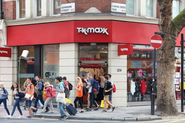 T K Maxx 英国 — 图库照片