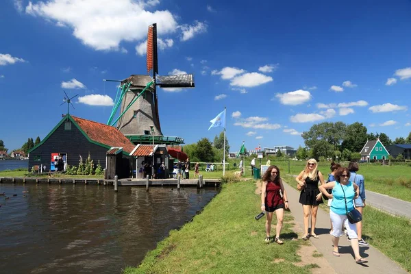 Pays Bas moulins à vent — Photo