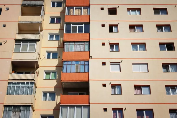 Generieke blok van flats — Stockfoto