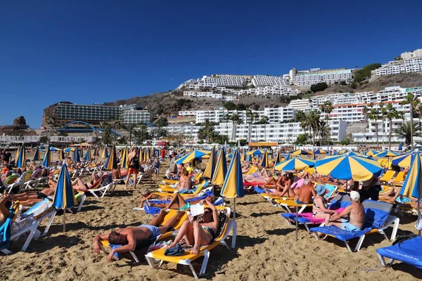 Strand in gran canaria — Stockfoto