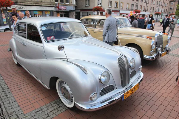 Oldtimer BMW v Polsku — Stock fotografie