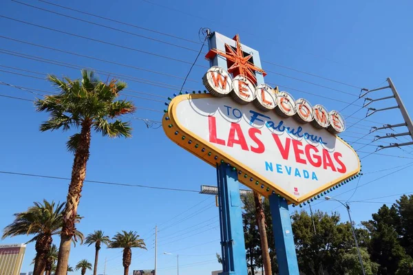 Vegas sign fénykép — Stock Fotó