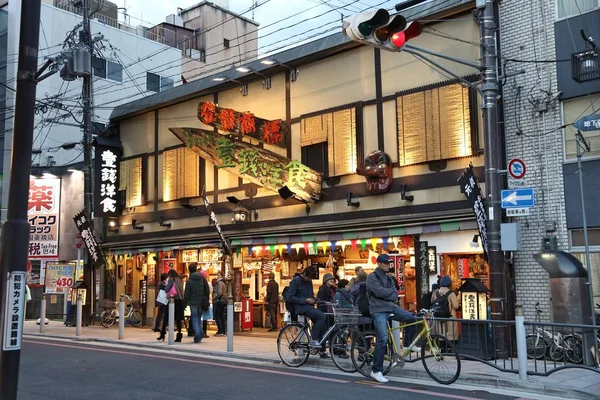 在京都的日本餐厅 — 图库照片