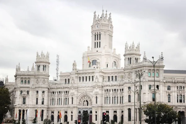 Cibeles, Madrid ve Španělsku — Stock fotografie