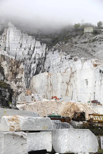 Λατομείο μαρμάρου, Ιταλία — Φωτογραφία Αρχείου