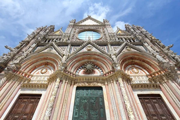 Katedrála v Sieně - Itálie — Stock fotografie