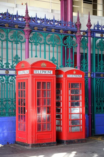 Cabina telefónica, Londres —  Fotos de Stock