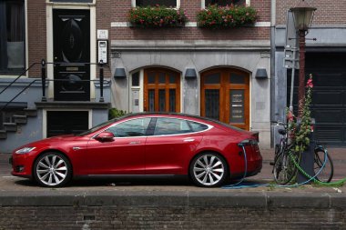 Tesla araba Hollanda