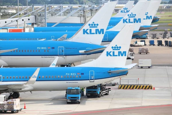 Letecká společnost KLM, Nizozemsko — Stock fotografie
