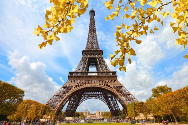 Folhagem de outono de Paris — Fotografia de Stock