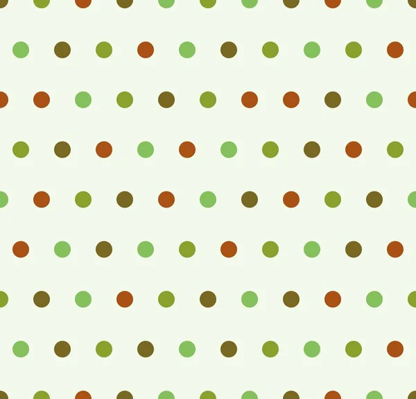 Färgglada prickar av polka — Stock vektor