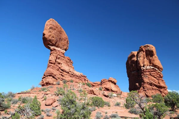 Balanserad Rock, Usa — Stockfoto