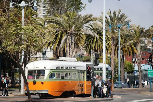 SF dědictví tramvaje — Stock fotografie