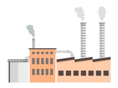 Sanayi üretimi - vektör grafikleri