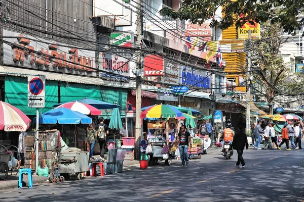 Bangkok Stadtleben — Stockfoto