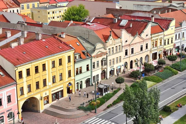 Słowacja - Presov. Stare Miasto architektura. — Zdjęcie stockowe