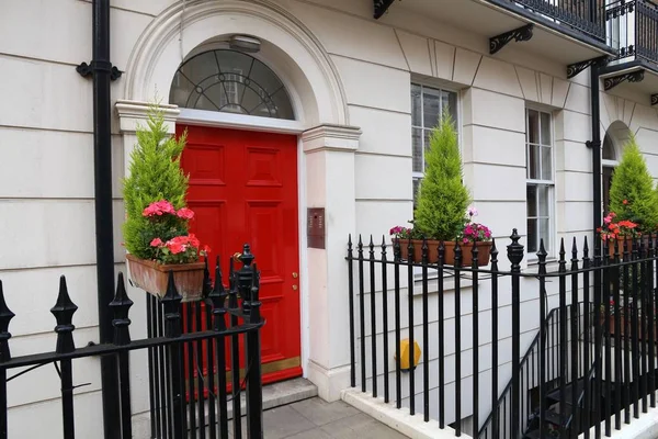 London door, United Kingdom — Stock Photo, Image