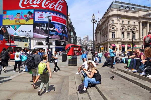 Turistas de Londres, Reino Unido — Foto de Stock