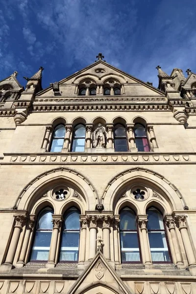 Bradford City Hall Storbritannien — Stockfoto