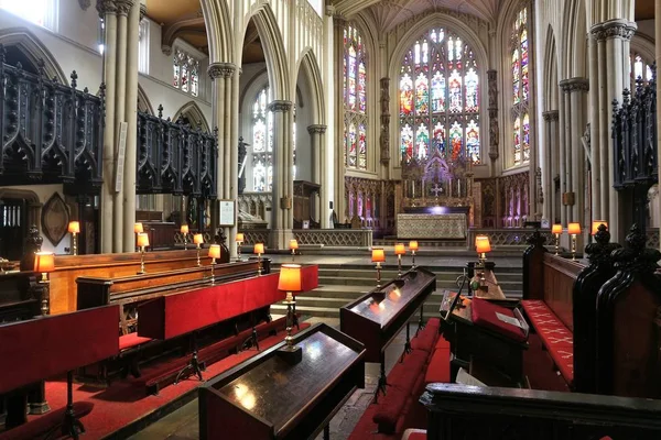 Leeds Minster, Reino Unido — Fotografia de Stock