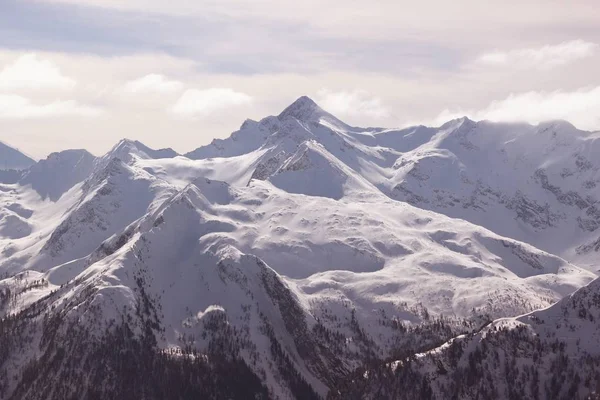 Gamskarlspitze, Rakousko - zimní Evropské Alpy — Stock fotografie