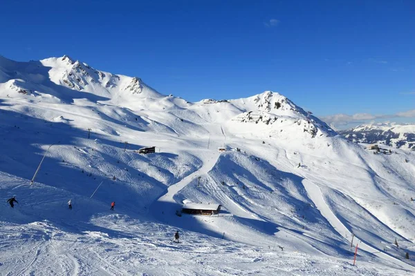 Austria ski landscape Royalty Free Stock Images