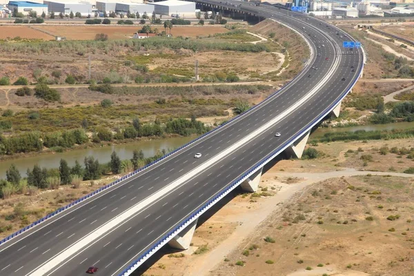 Carretera Four Lane — Foto de Stock