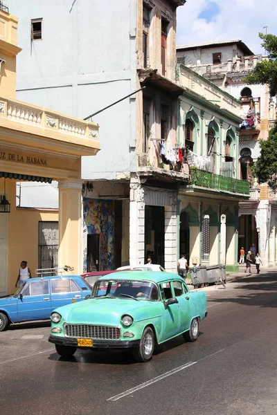 Havana carro velho — Fotografia de Stock