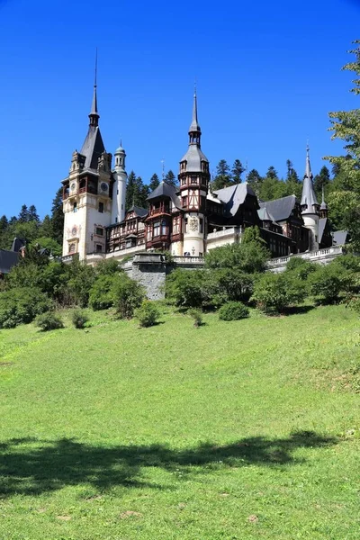 Zamek Peles, Rumunia — Zdjęcie stockowe