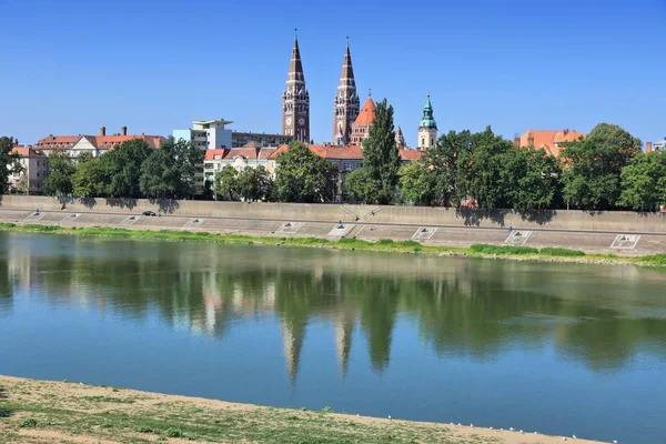 Szeged, Macaristan - eski mimari — Stok fotoğraf
