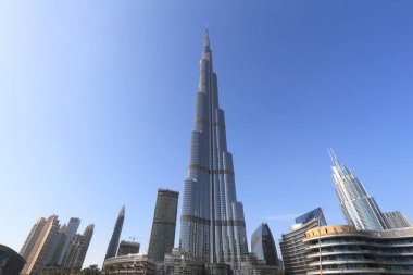 Dubai gökdelen manzarası