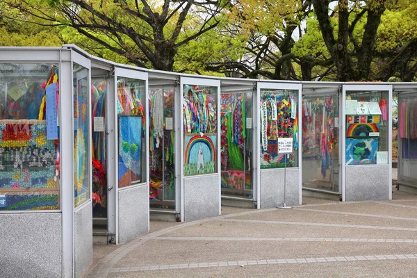 Hiroshima origami jeřábů — Stock fotografie