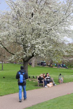 Londra bahar zamanı