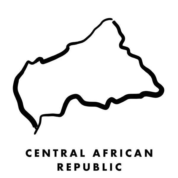 중앙 아프리카 공화국 — 스톡 벡터